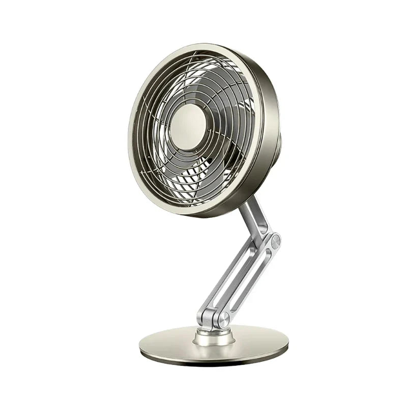 Frendorf | Höhenverstellbarer Stand Kompakt Turbo Mini Tischventilator