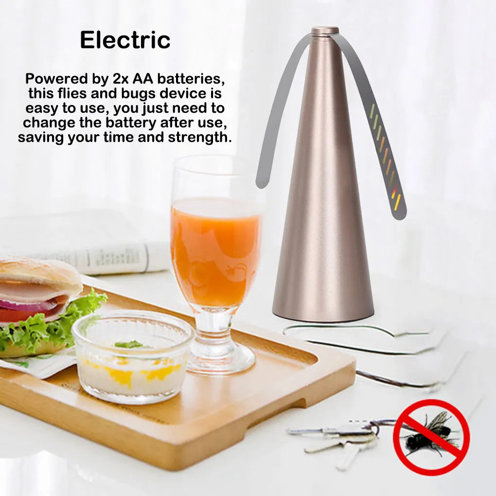 Frendorf | Outdoor Fliegen- & Insektenabwehrventilator für Esstische und Mahlzeiten – BugFree