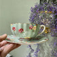 Elegante Bone China Porzellan Kaffeetasse - Luxuriöses und einzigartiges Design