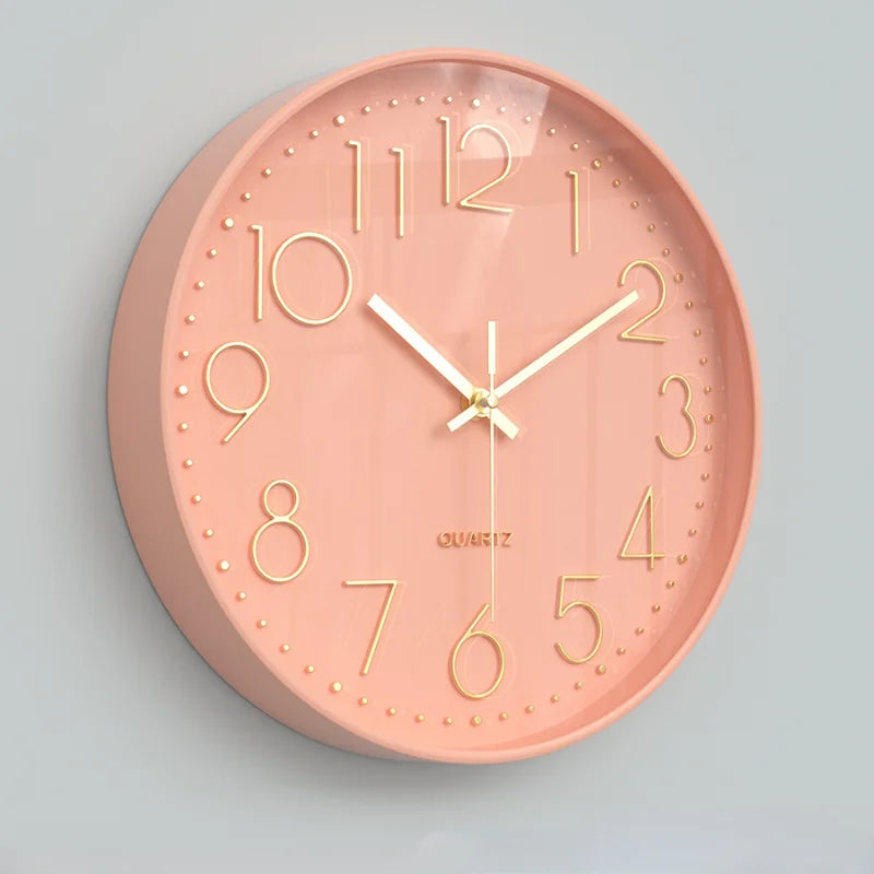 Moderne Minimalistische Nordische Wanduhr