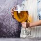 Frendorf | Riesige 106 Oz Weinglas und Bierkrug-Kombo - 3000ML Extra Großes Kristallglas für Partys, Hochzeiten und Feiern
