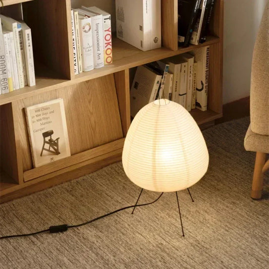 Frendorf - Natürliche LED Tischlampe für ein gemütliches Wohnzimmerlicht