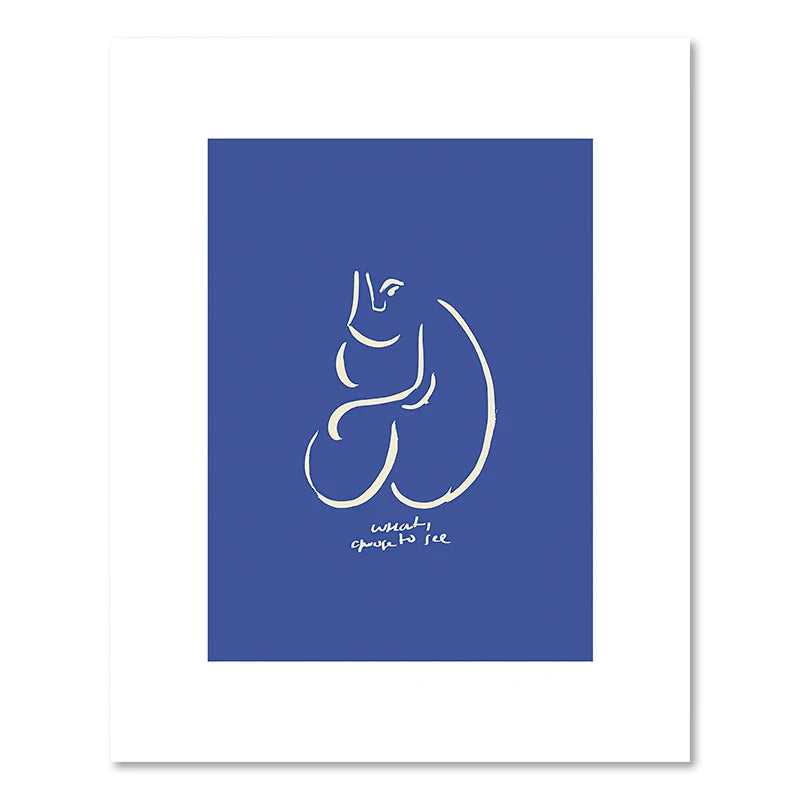 Abstrakter Minimalismus Geometrie Silhouette Wandkunst Leinwanddruck Nordic Poster und Drucke Wandbilder für Wohnzimmer Dekoration