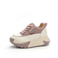 Frendorf | 7 cm Plateau-Keilsneakers aus Leder