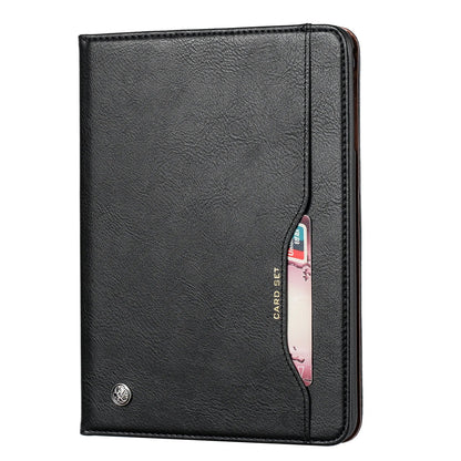 Frendorf | Leder Flip Case für iPad 9,7 (2017-2018), 10,2 (7. / 8. Gen), Air 2/3/4, Pro 9,7/10,5/11 - Wasserdicht, Stoßfest, Business Tablet Hülle