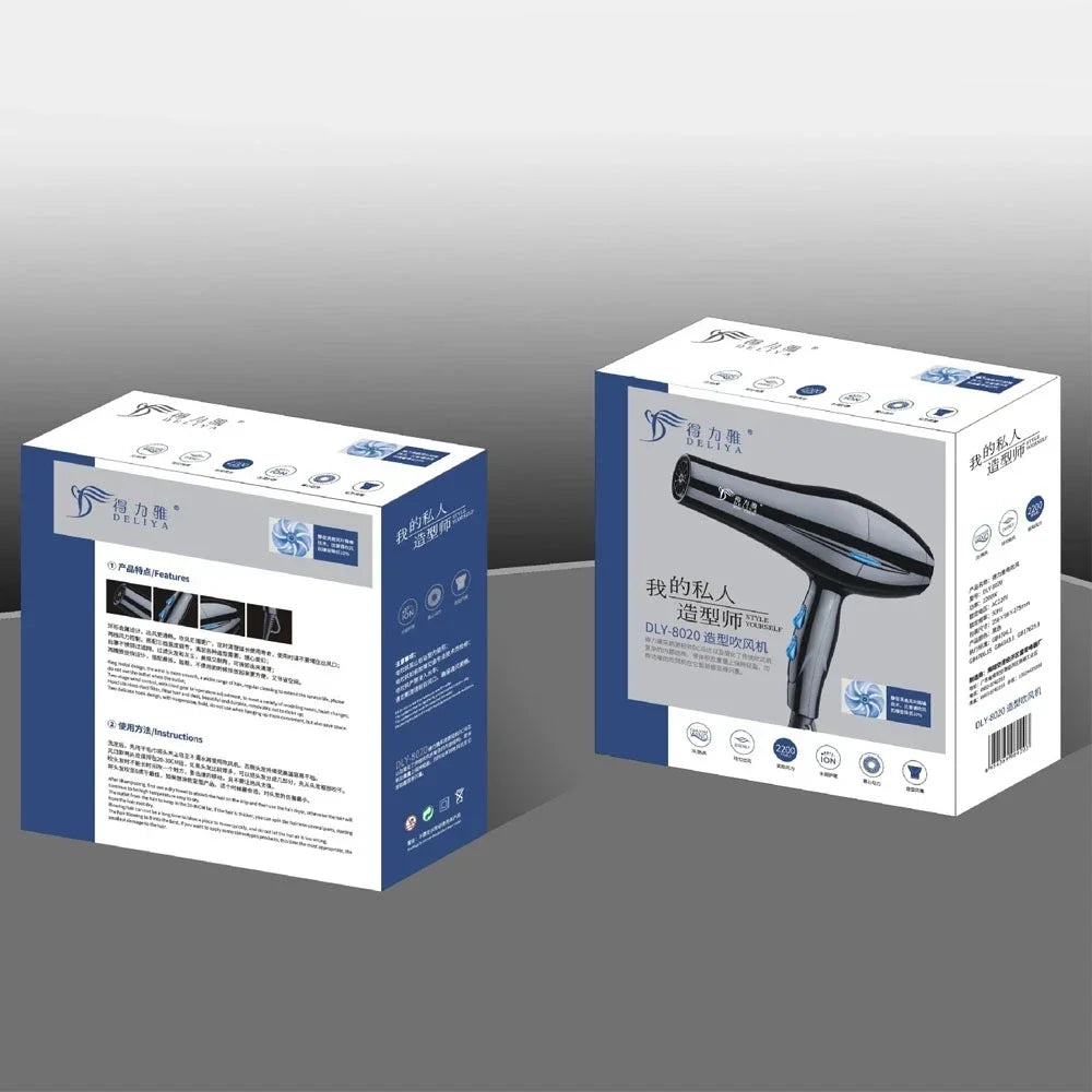 Frendorf | 2200W Professioneller Haartrockner – Leistungsstarkes Schnelles Heizen mit Warm- und Kaltstufen