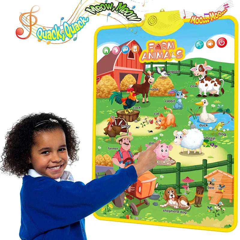 Frendorf | Sprechendes Sound Board zum Englisch Lernen für Kinder