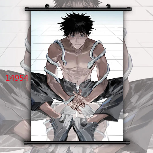 Leinwandmalerei Wandkunst Jujutsu Kaisen Gojo Satoru Fushiguro Megumi Nordische Poster und Drucke Leinwandbilder Wohnkultur