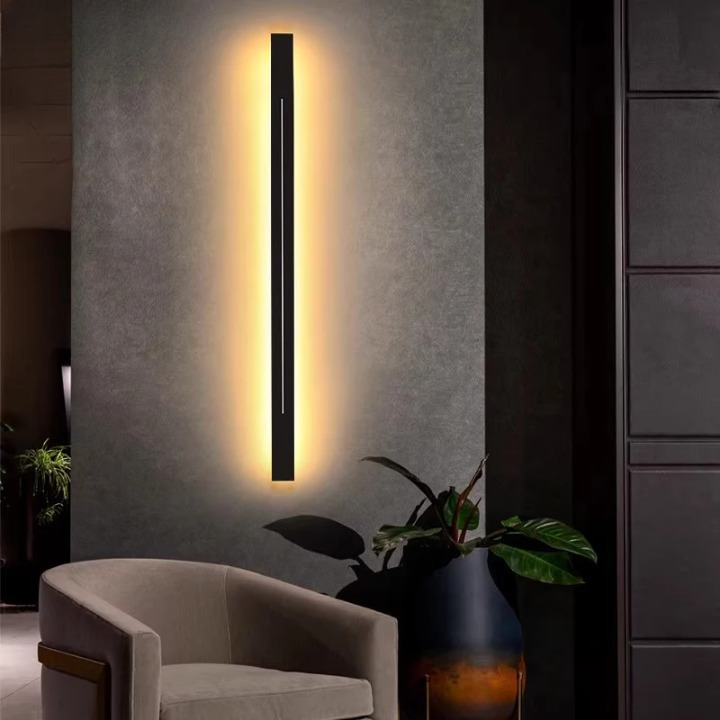 Frendorf | StrixLinear LED - Innenwandlampe aus Metall und Acryl für Wohnzimmer Schlafzimmer