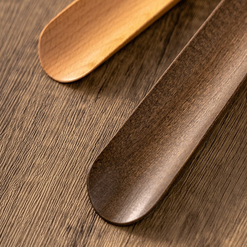 Frendorf | Holz langer Griff magnetischer Schuhlöffel
