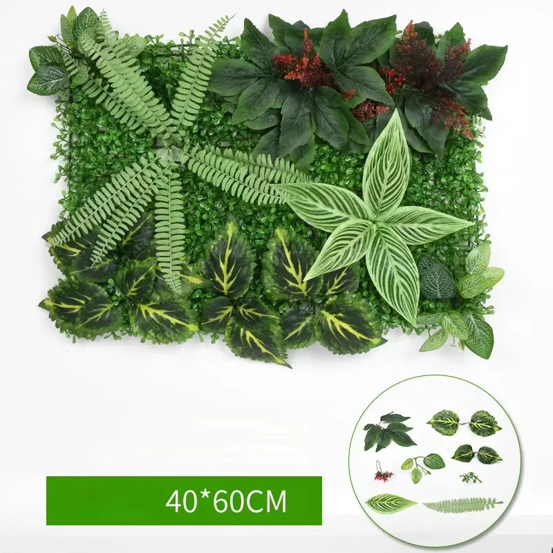 Frendorf | 15,7 x 23,6 Zoll Künstliche Pflanze Rasen – Simulation Grasblatt für Hochzeit, Zuhause, Garten und Außendekoration