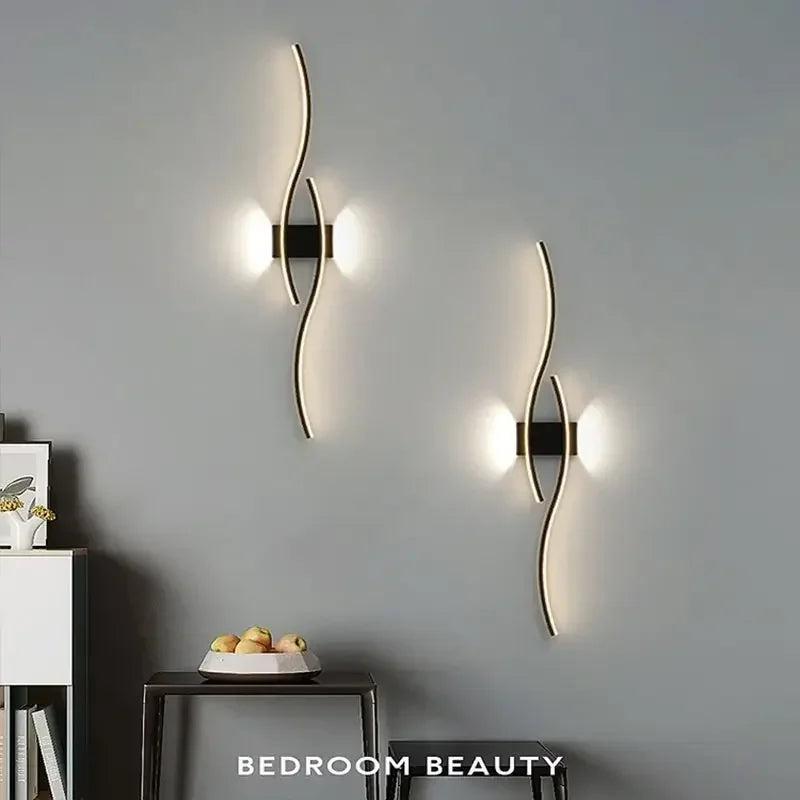 Frendorf | Moderne LED-Wandlampe – Dimmbar Up & Down Wandapplique für Schlafzimmer, Wohnzimmer und Innenräume