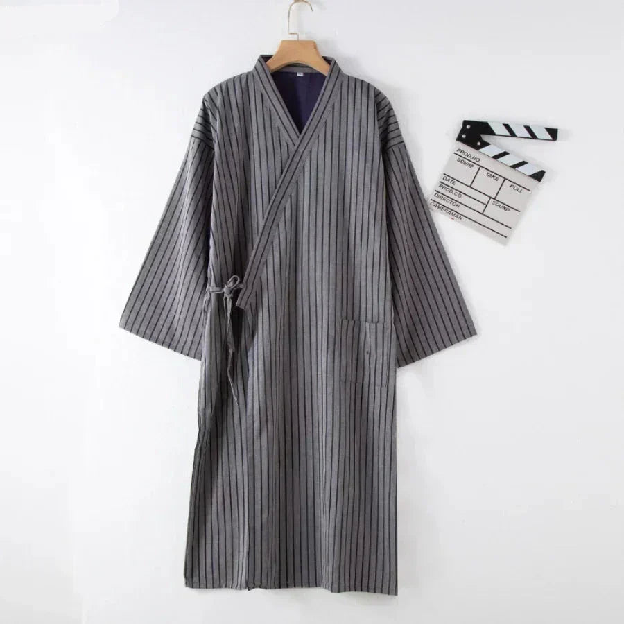 Frendorf | SleepRobe Bademantel - Luxuriöser Herren Kimono Bademantel 2024