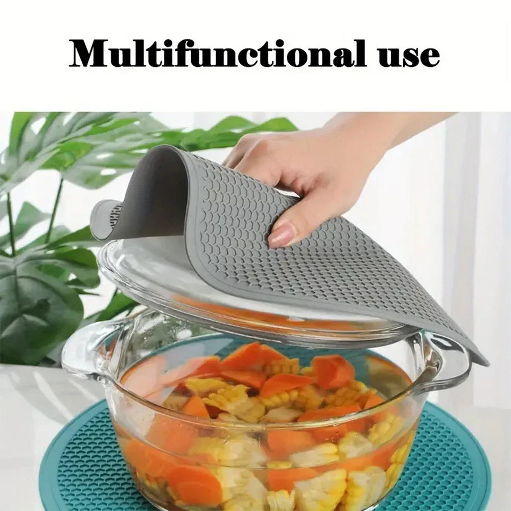 Frendorf | GripMat | Silikon-Untersetzer | Hitzebeständig & Rutschfest | Flexibel und Pflegeleicht