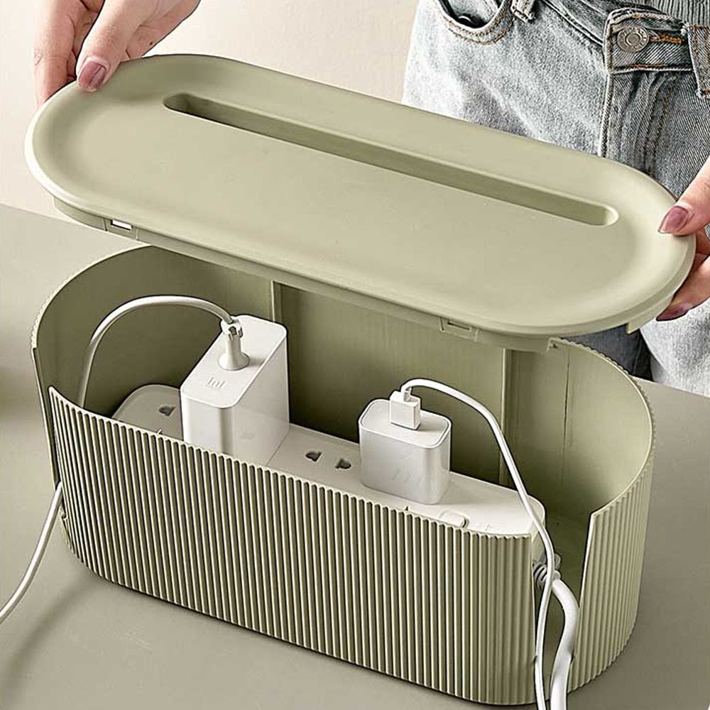 Frendorf | 2 Stück Organizer für Kabel, Ladegeräte und Netzteile