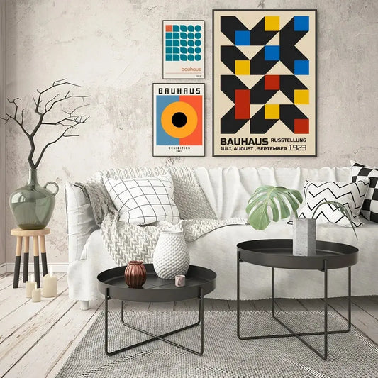 Frendorf | Bauhaus Poster: Erheben Sie Ihre Dekoration mit moderner abstrakter Kunst