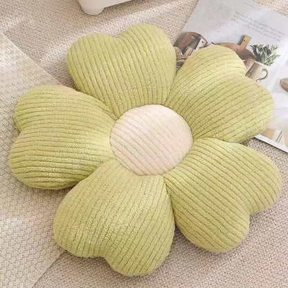 Fluffy Kleeblumen Kissen