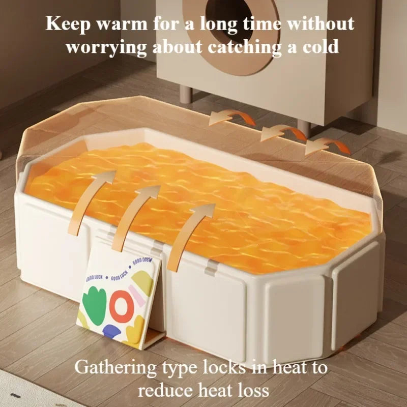 Frendorf | Bequeme faltbare Badewanne für Babys – Praktisch und geräumig für Entspannung