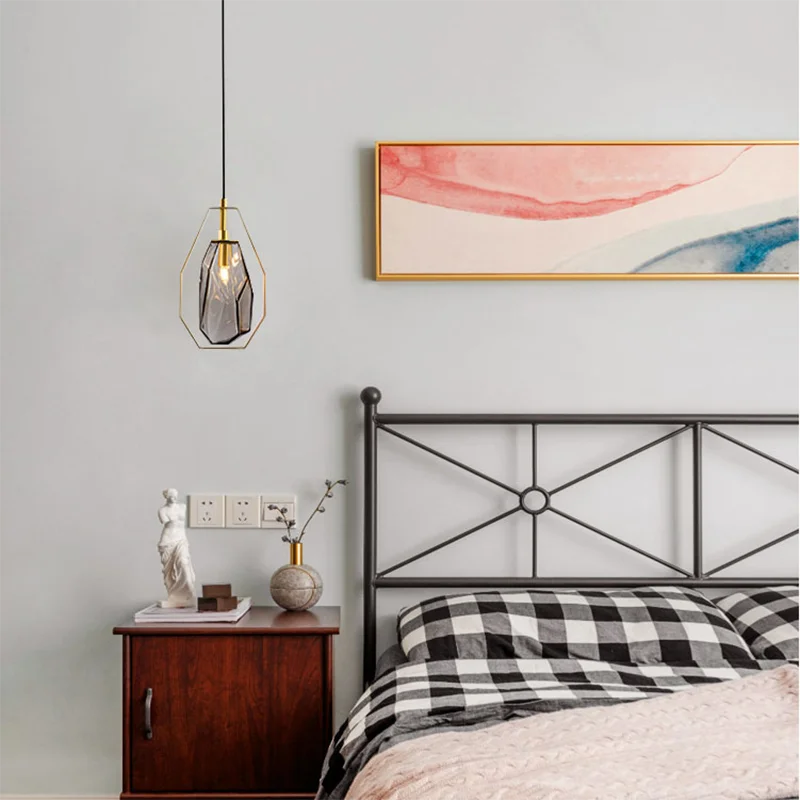 Frendorf | LumiStone Design Pendelleuchte | Moderner Stein-Look | Elegante Beleuchtung