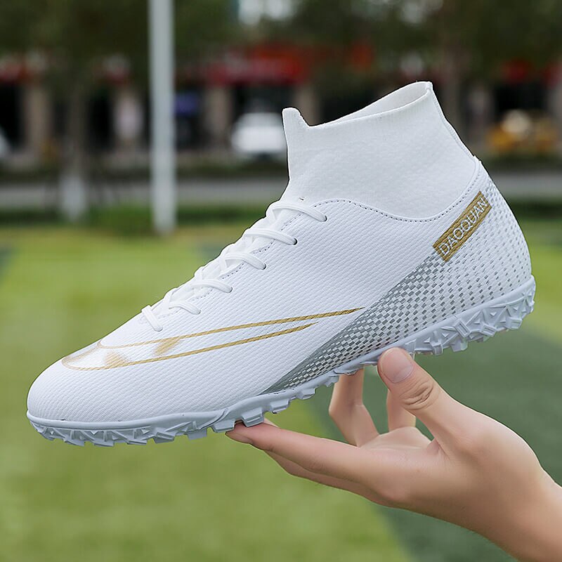 Frendorf | Turf Fußballschuhe Hohe Knöchel Futsal Männer Ag Tf Outdoor Atmungsaktive Fußball Stiefel Rutschfeste Trainer