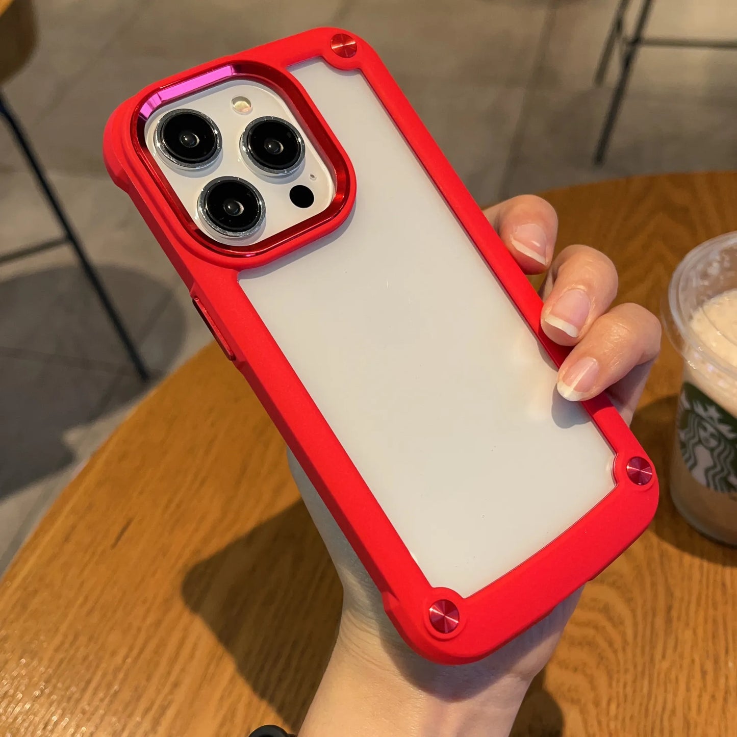 Frendorf | Stoßfestes Armor Bumper Case für das iPhone