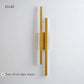 Moderne LED-Wandlampe: Schwarz/Gold Acryl Raumdekoration Licht