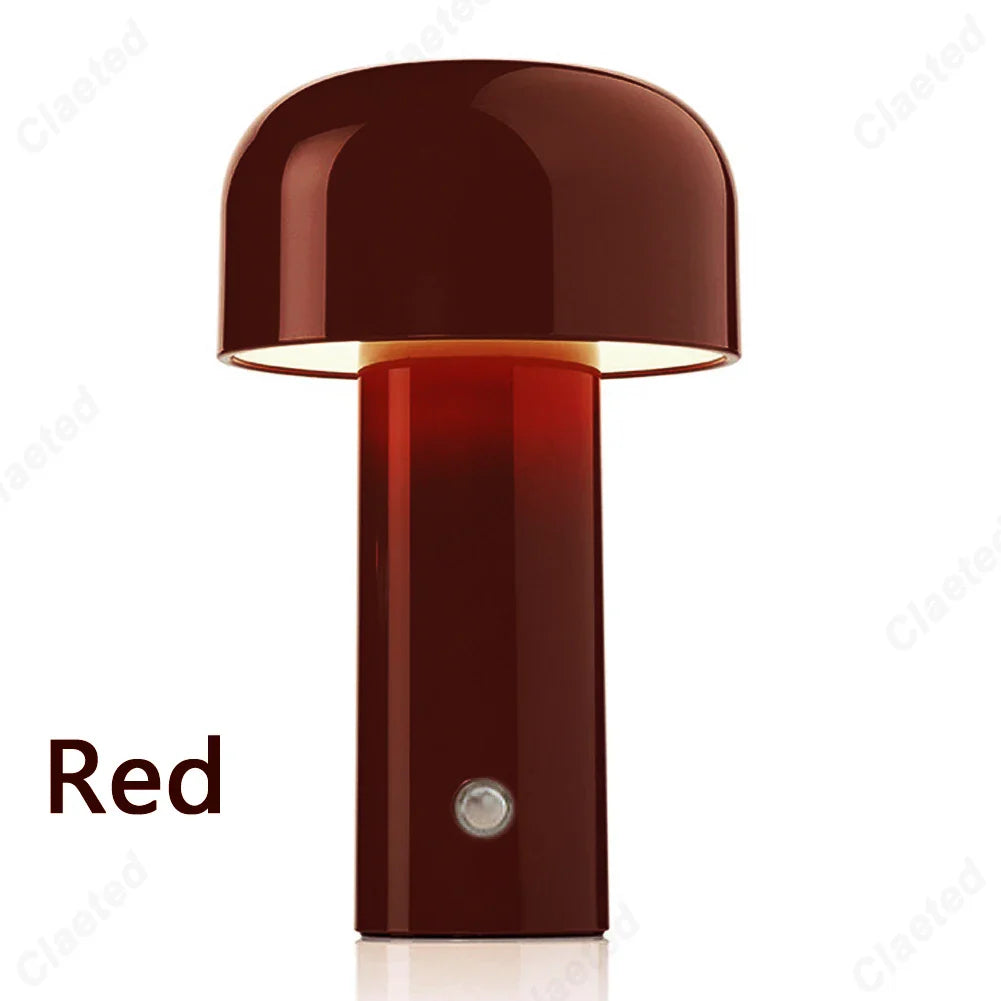 Italienischer Designer-Pilz-Tischlampe – Vielseitige Eleganz für drinnen und draußen