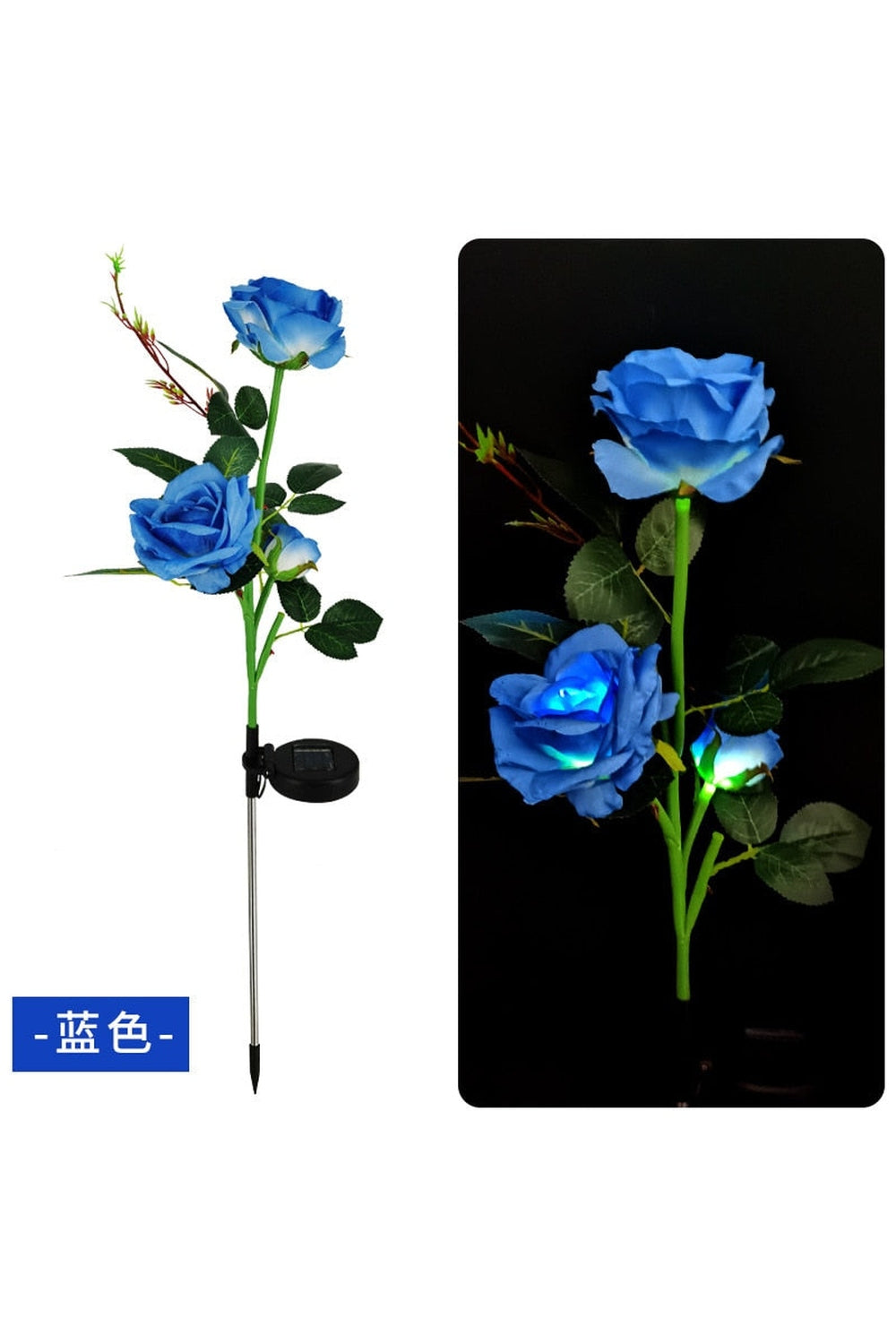 Pfad Solar Blumen Gartenlichter