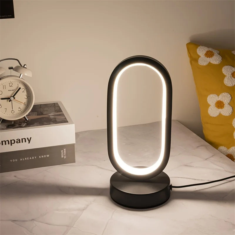 | Moderne U-förmige LED-Tischlampe