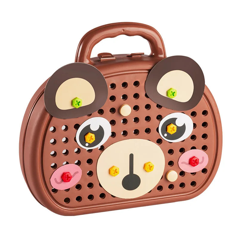 Frendorf | EduPlay Montessori Werkzeugsatz | Magische Montessori-Spielbox | Lernspielzeug für Kinder | Kreativität & Motorik