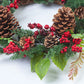 Rote Beeren Weihnachtskränze