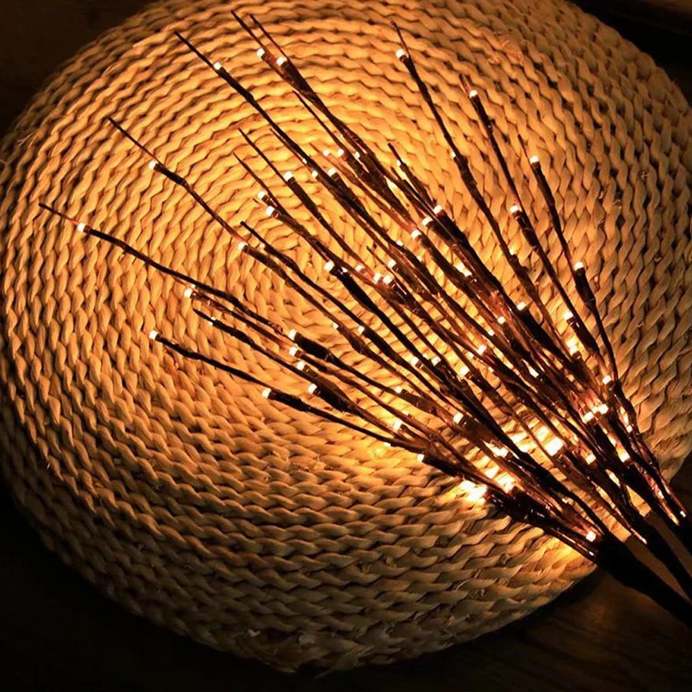 Frendorf | GlowTree LED Zweiglicht | Stimmungsvolles Dekolicht | Flexibel & Kabellos | Natürliche Deko für Zuhause