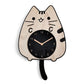 Frendorf | Happy Neugierige Katze Wanduhr