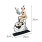 Vilead Zirkusclown Statue Joker Figurine Buffoon Puppe Sammlung Wohnzimmer Innendekoration Wohnungsdesign Bürotisch Dekor