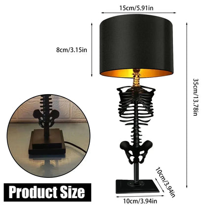Schädel Tisch Lampe Skelett Horror 3D Statue Kreative Party Ornament Prop Halloween Dekoration Atmosphäre Lampe Nachtlicht