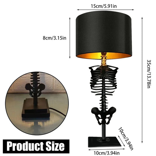 Schädel Tisch Lampe Skelett Horror 3D Statue Kreative Party Ornament Prop Halloween Dekoration Atmosphäre Lampe Nachtlicht