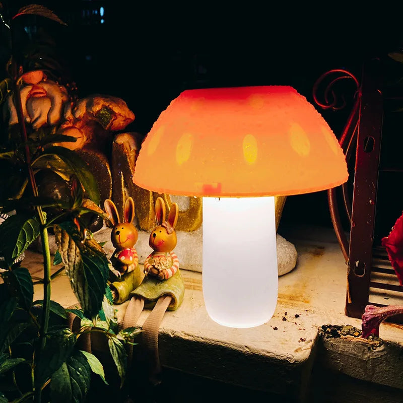 6 Köpfe Solar Pilz Licht Garten Außen Wasserdicht Sonnenlicht Lampen Gartenweg Ostern Halloween Weihnacht Weihnachtsdekoration