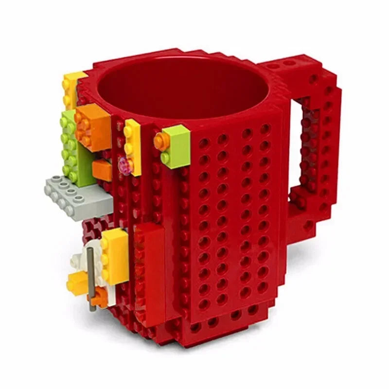 "Baue deine eigene" Ziegel Kaffee Becher Tasse
