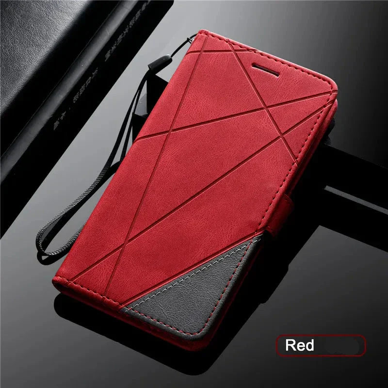 Frendorf | Flip Magnetisches Ledercover für Samsung Galaxy A Series