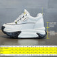 Frendorf | 7 cm Plateau-Keilsneakers aus Leder