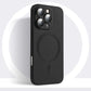 Frendorf | Luxuriöse matte schwarze MagSafe iPhone-Hülle