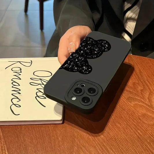 Frendorf | Bärenbedruckte Silikon-iPhone-Schockschutz-Hülle
