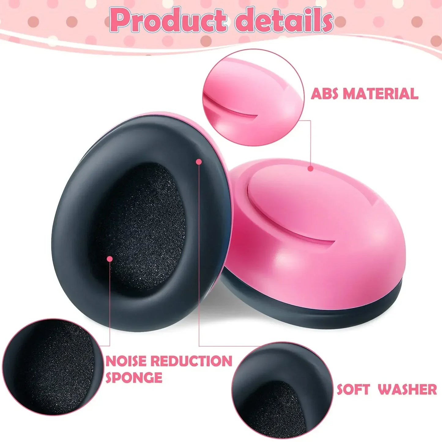 Frendorf | BabyGuard SoundSafe Gehörschutz für Kinder | Verstellbar & Kompakt | 30 dB Lärmschutz