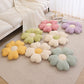 Fluffy Kleeblumen Kissen