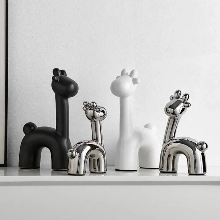 Nordic Abstract Reh Weihnachtsstatue