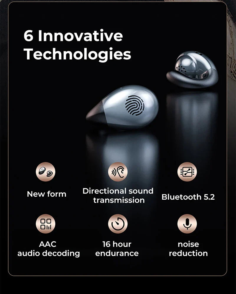 Frendorf | Super Leichtgewichtig Knochenleitung Bluetooth Drahtlose Sport Ohrhörer Kopfhörer