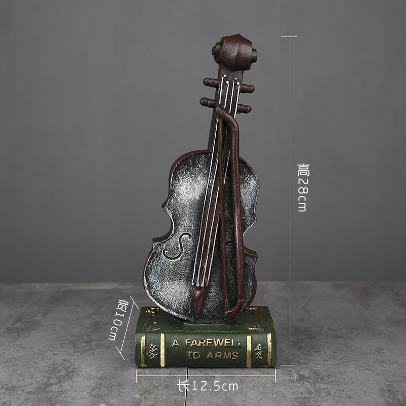 Kreative Rockband Musik Kunst Charakter Modell Statue Kreative Wohnzimmer Dekoration Wein Schrank Dekoration Harz Handwerk Liefert