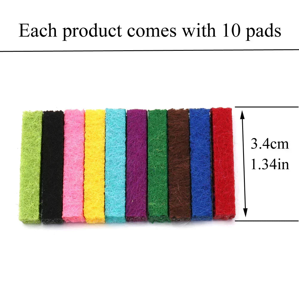 Frendorf | Parfümiertes Anhänger-Halsband | Edelstahl | Austauschbare Aromatische Scheiben