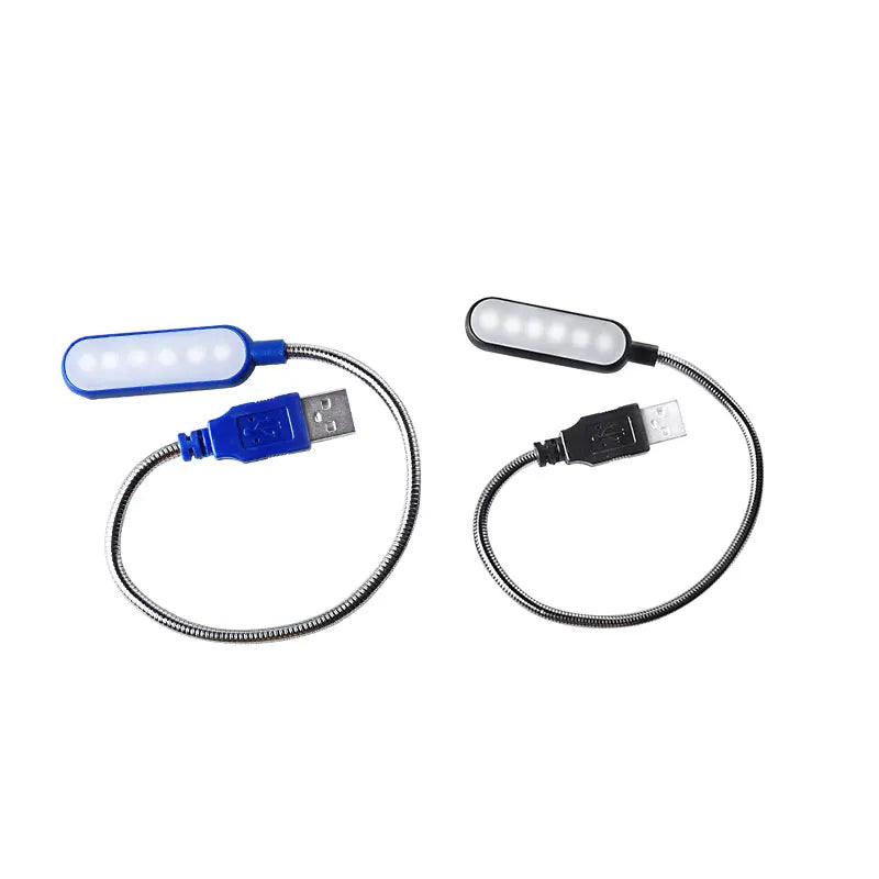 Tragbare USB LED Mini Buchlicht - Flexible 6 LEDs für Power Bank, Laptop, Notebook, PC