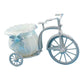 Frendorf | BlossomRide Dekoratives Fahrrad-Blumenkörbchen | Vintage Dreirad-Design | Perfekt für Hochzeitsdekorationen, Partys & Zuhause